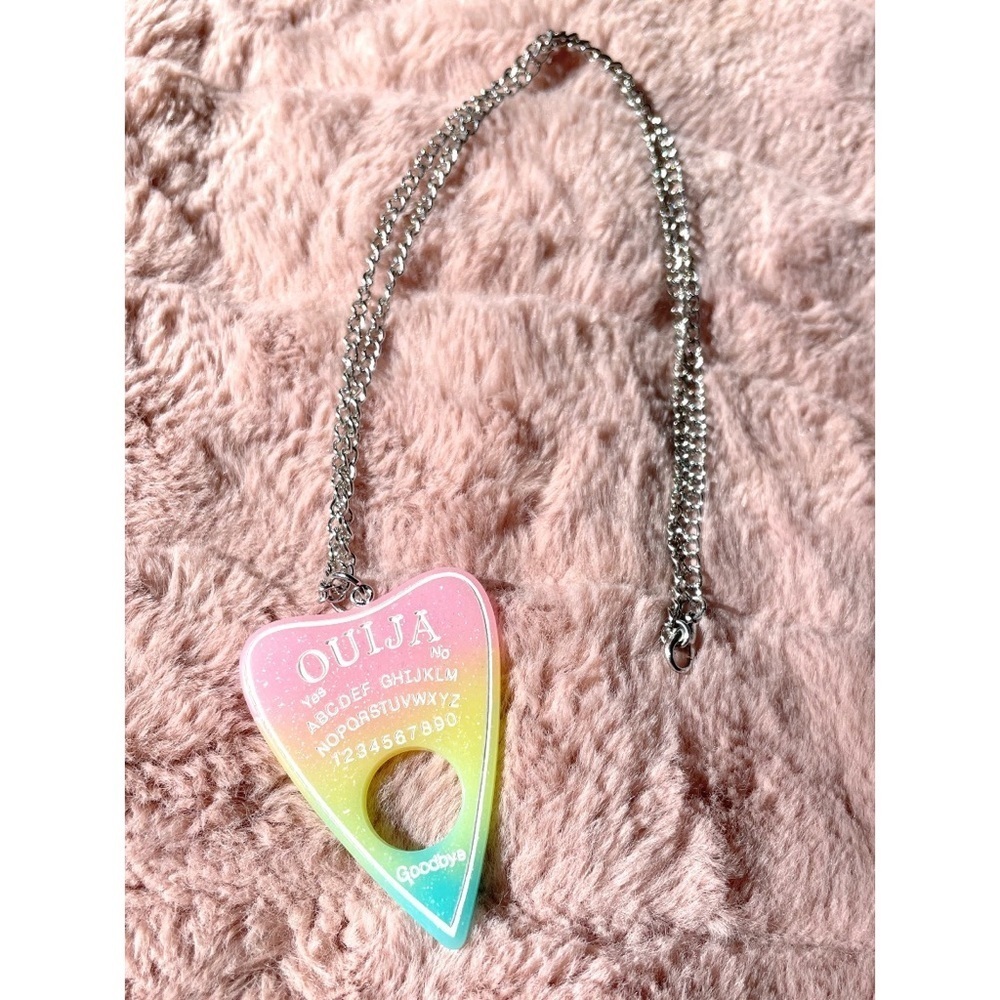 Ouija Planchette necklace